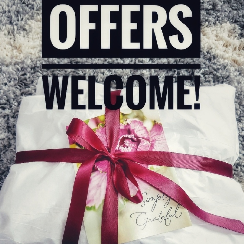 Offers Welcome!